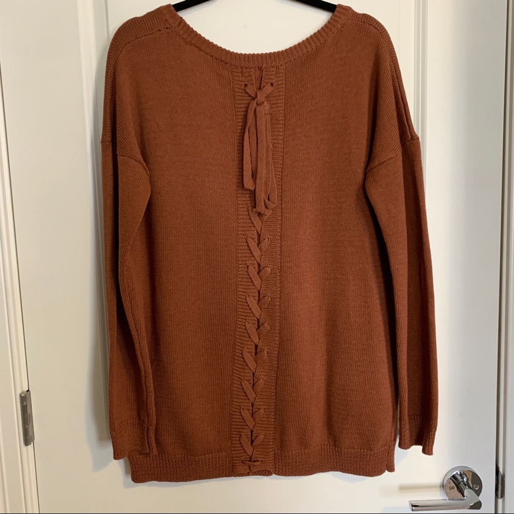 🍁 Rust Orange Fall Sweater 🍁